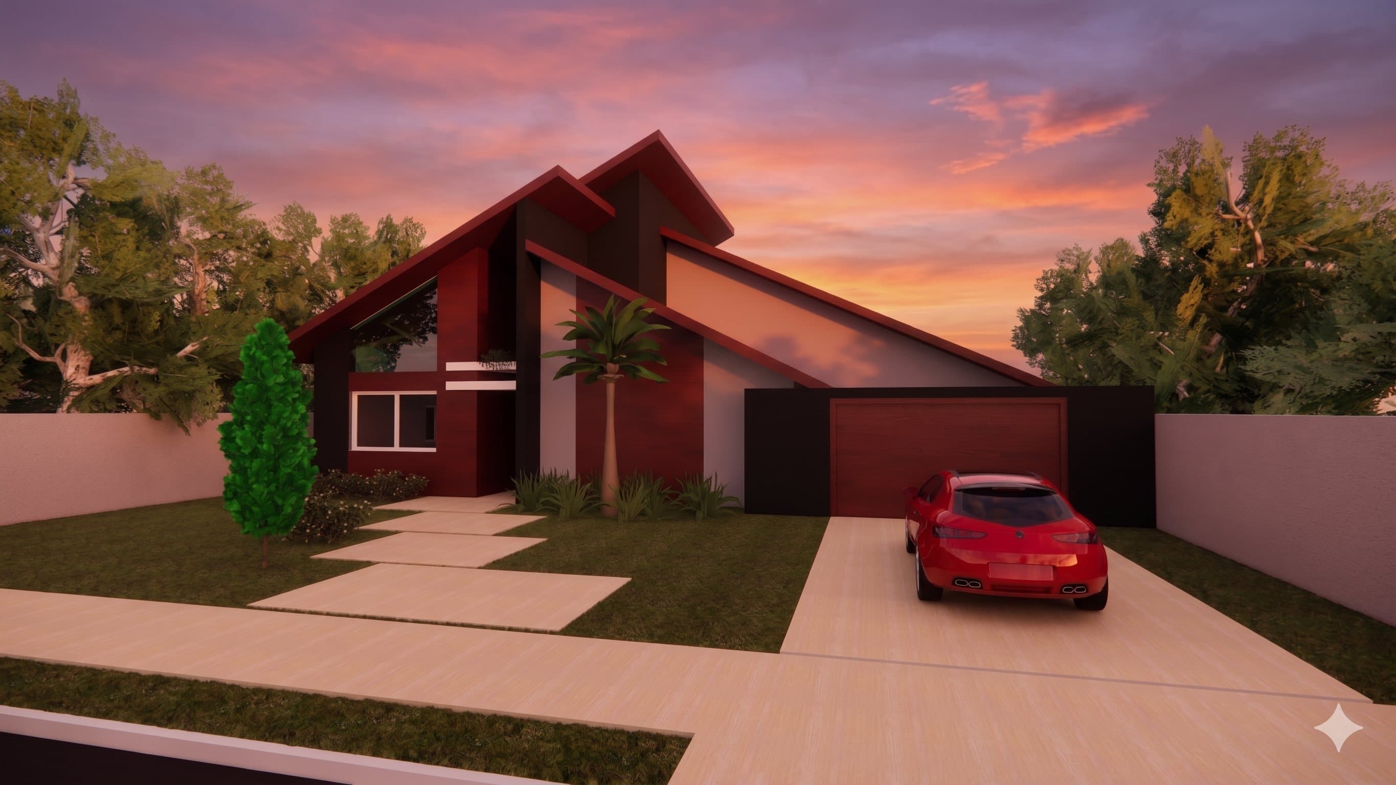 P051 - Projeto Casa Térrea com Telhado Shingle e Renders Lumion – Projeto Completo — foto 1