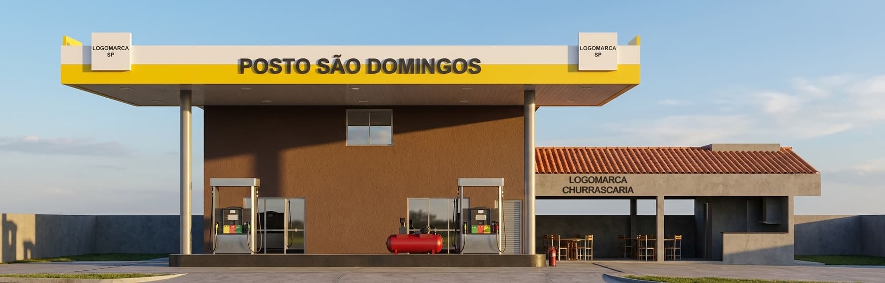 P068 - Posto de Combustível Completo com Churrascaria e Loja Conveniência