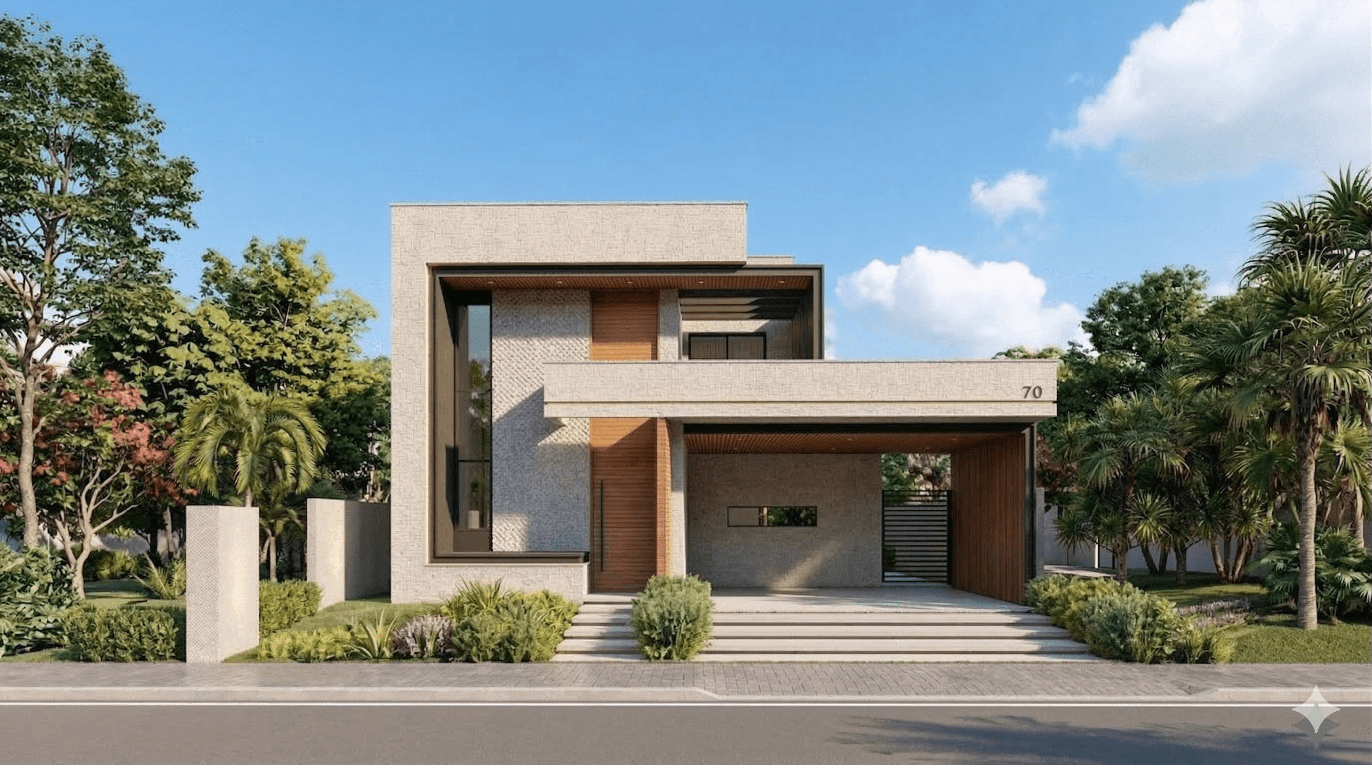 P001 - Projeto Casa Térrea 3 Quartos 2 Suítes com Closet e Gourmet – 140m²