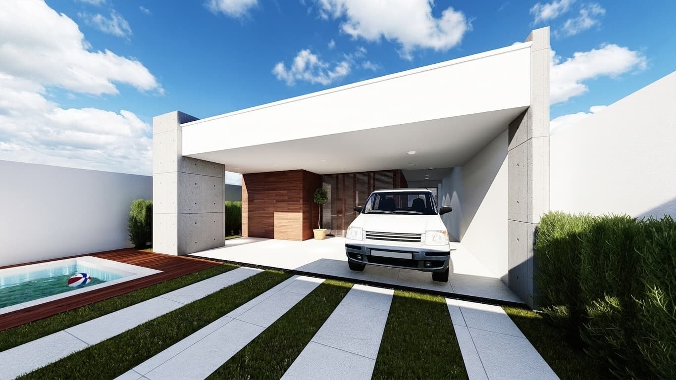 P156 - Projeto Casa Térrea 4 Quartos 2 Suítes 160m² | Lote 9x25 — foto 1