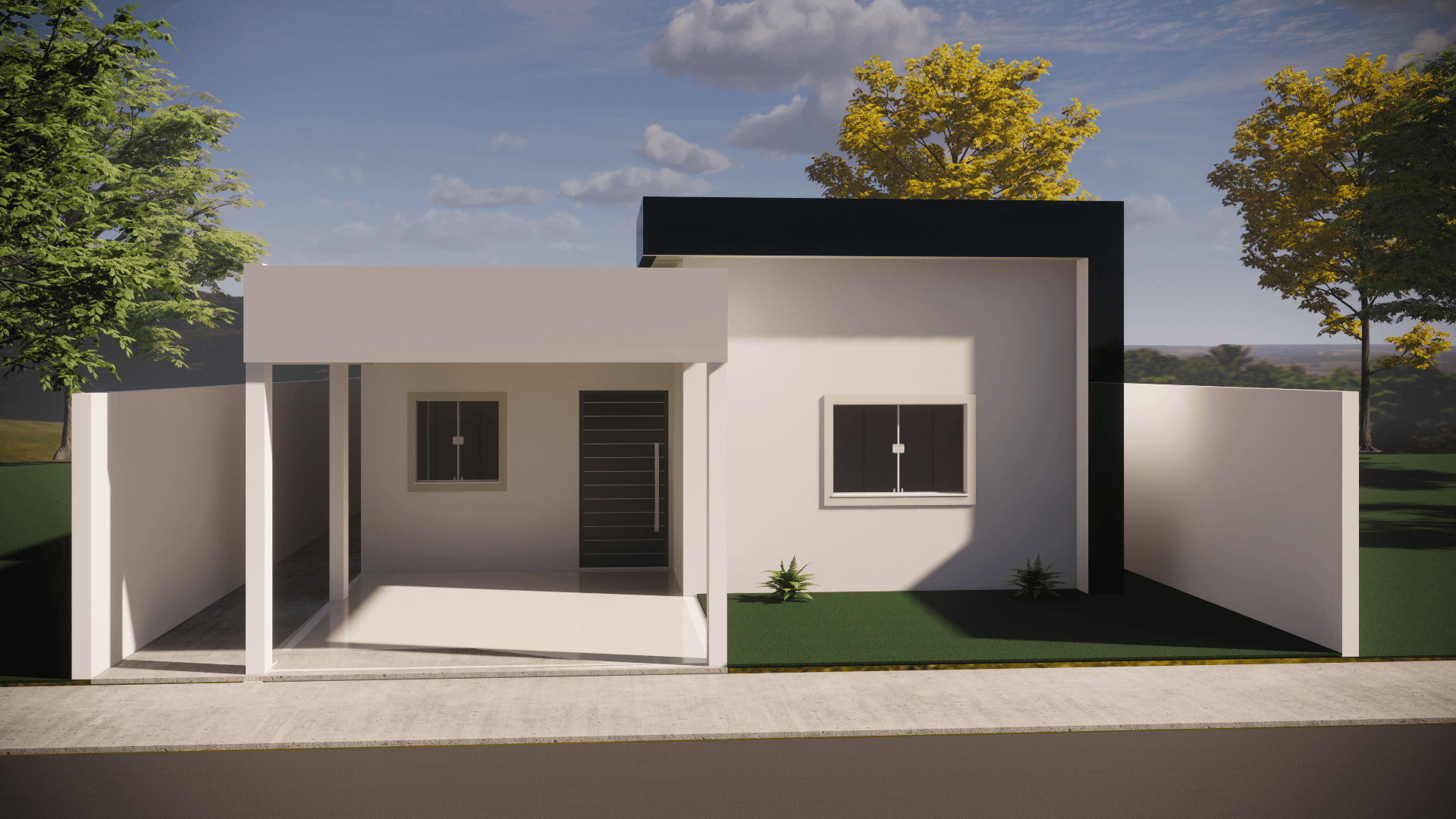 P084 - Casa Térrea 3 Quartos 1 Suíte Garagem 123m² - Lote 10x26 — foto 1